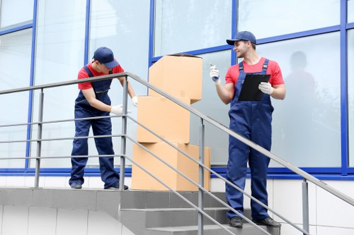 Emergency preparedness and fire safety measures in a storage building