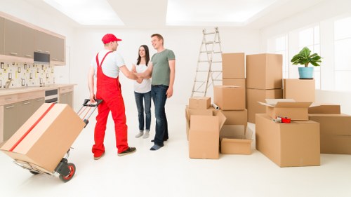 Organised short-term storage for household belongings in Enfield